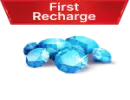 500 Diamonds (250+250) first recharge!